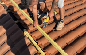 Rénovation de toiture et remplacement de cheminée